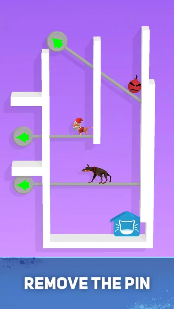 Kitten Rescue - Pin Pull Screenshots