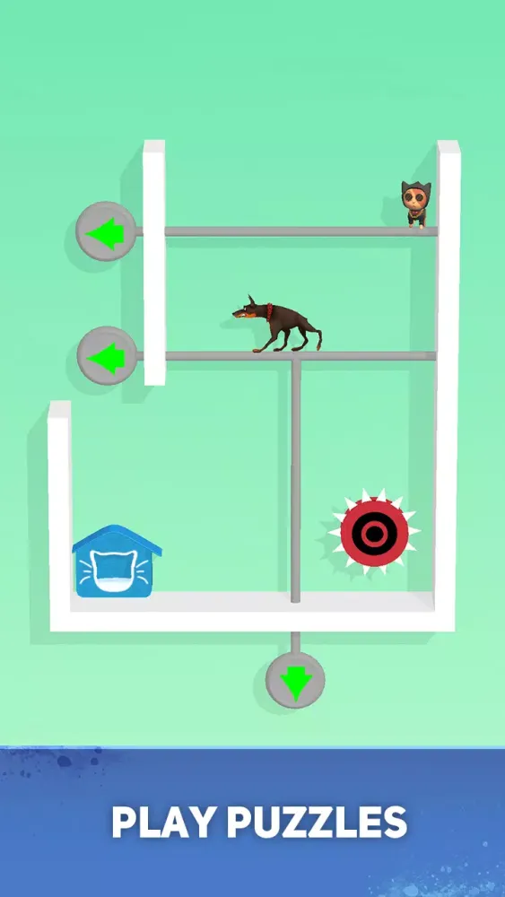 Kitten Rescue - Pin Pull Screenshots