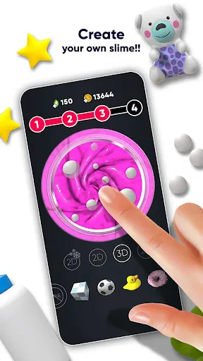 Ảnh chụp màn hình của Smash Diy Slime - Fidget Slimy