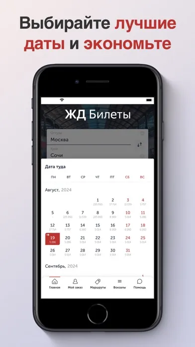 ЖД Билеты онлайн: на поезд應用截圖