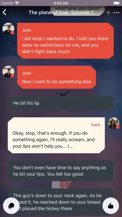Capturas de pantalla de Mistory: Text Chat Story Maker