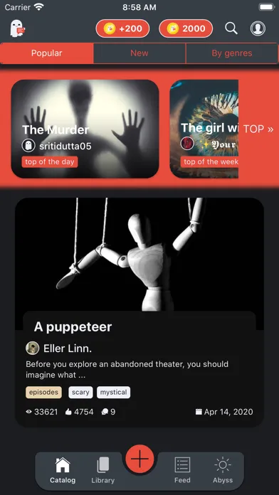 Capturas de pantalla de Mistory: Text Chat Story Maker