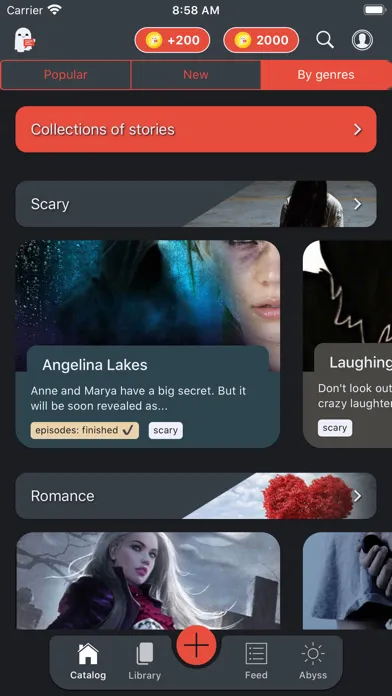 Capturas de pantalla de Mistory: Text Chat Story Maker