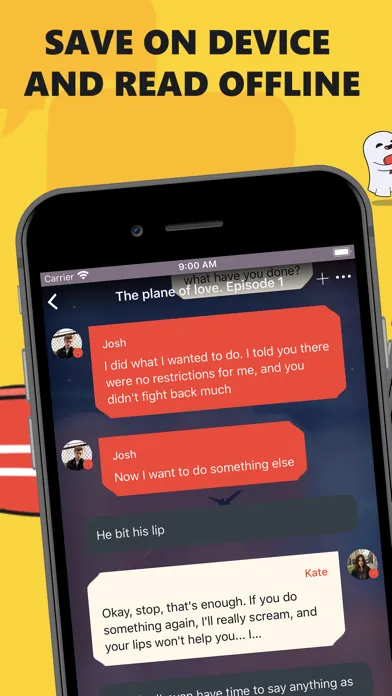 Capturas de pantalla de Mistory: Text Chat Story Maker