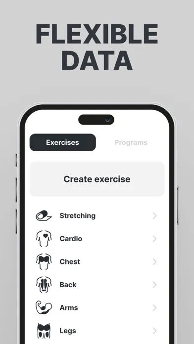 Gym Tracker simple workout log Screenshots