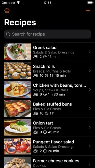 Capturas de pantalla de Cookbook - Recipes manager