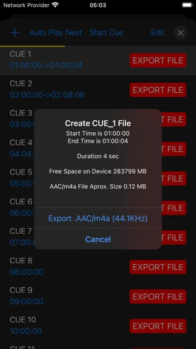 Timecode Gen স্ক্রিনশট