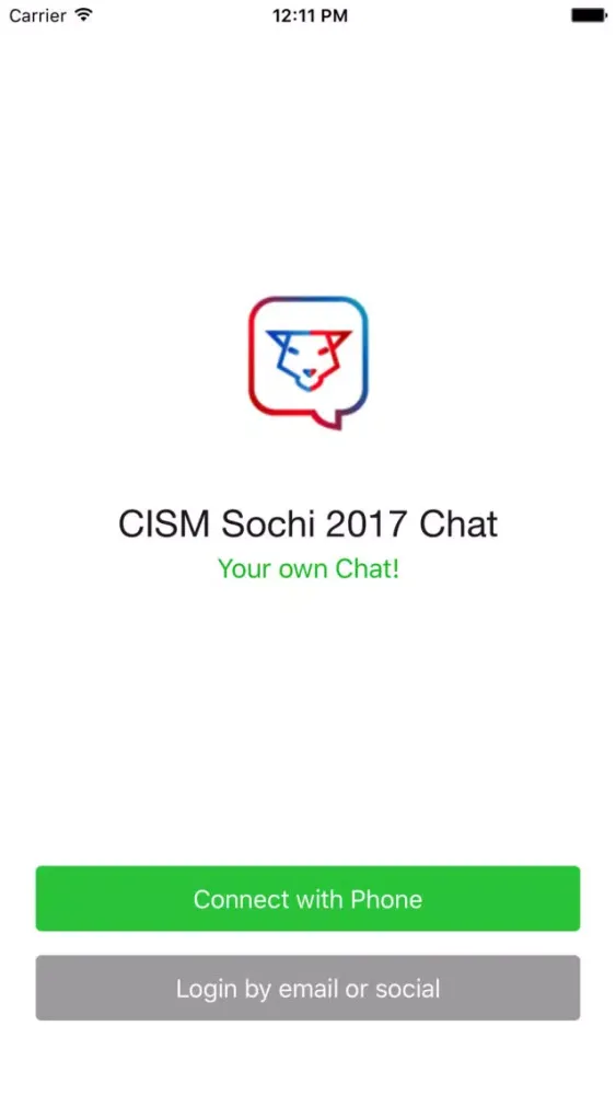 CISM Sochi 2017 Chat स्क्रीनशॉट