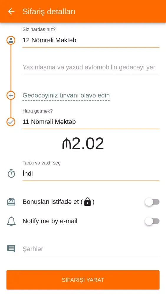 صور Taksi 288 Naxcivan