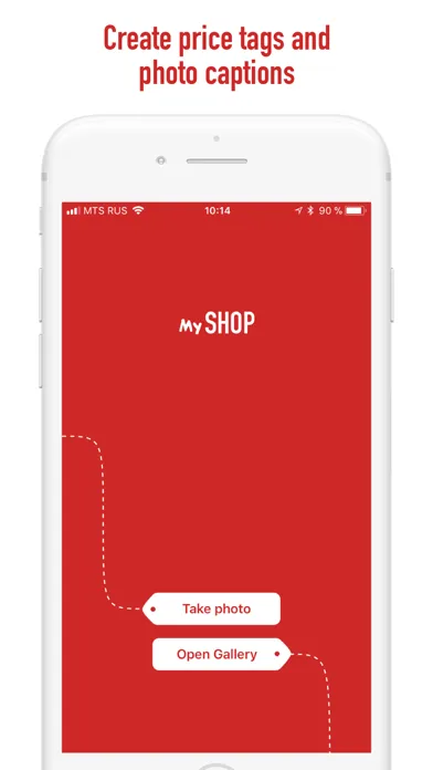 My Shop. Price tag captions Screenshots