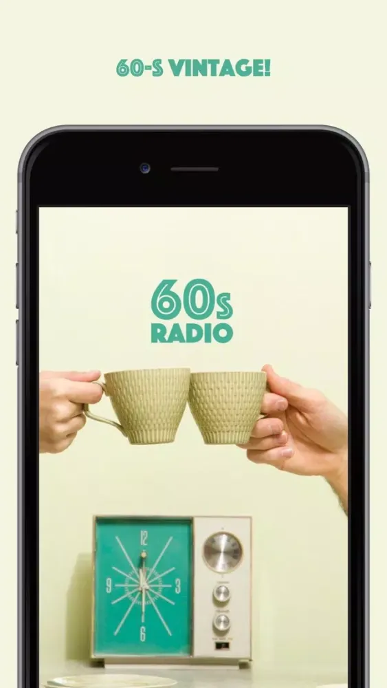 Radio 60s - the top internet vintage radio stations 24/7應用截圖
