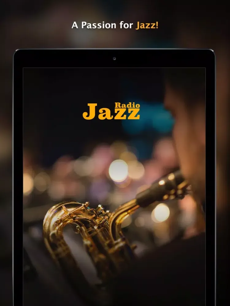Radio Jazz - the top internet radio stations 24/7 iPad  سکرین شاٹس