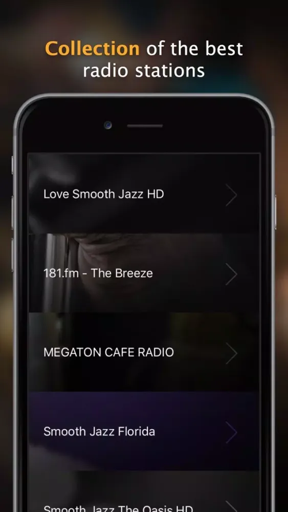 Radio Jazz - the top internet radio stations 24/7 سکرین شاٹس