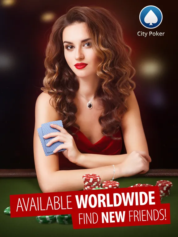 Capturas de tela do City Poker: Holdem, Omaha iPad 