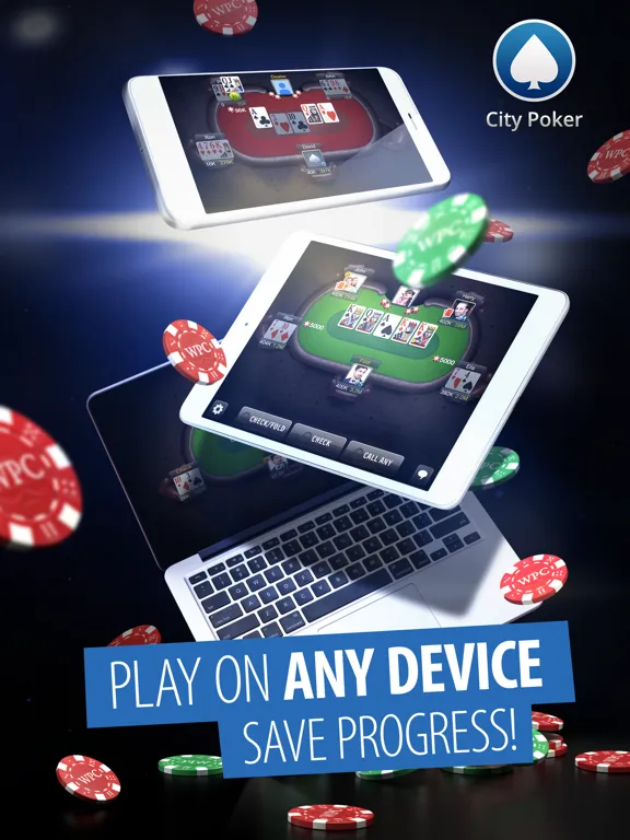 Capturas de tela do City Poker: Holdem, Omaha iPad 