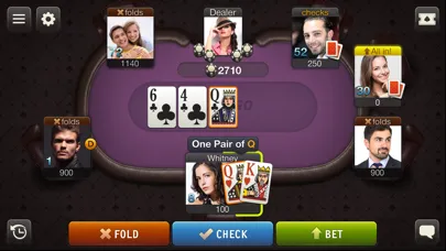 Capturas de tela do City Poker: Holdem, Omaha