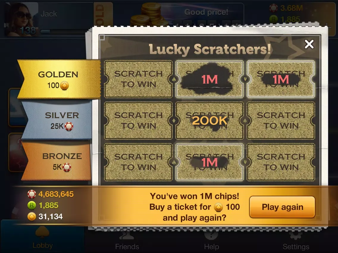 Poker Game: World Poker Club iPad  Screenshots