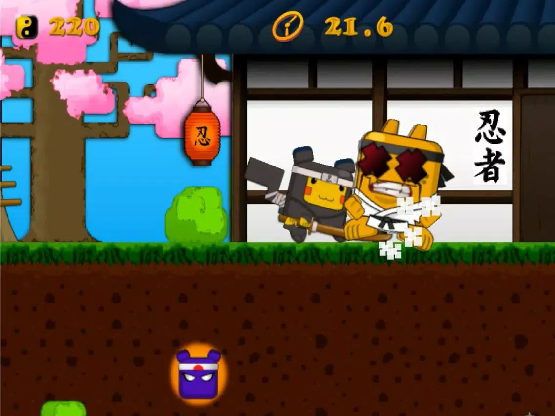 Cubemon Ninja School iPad 应用截图