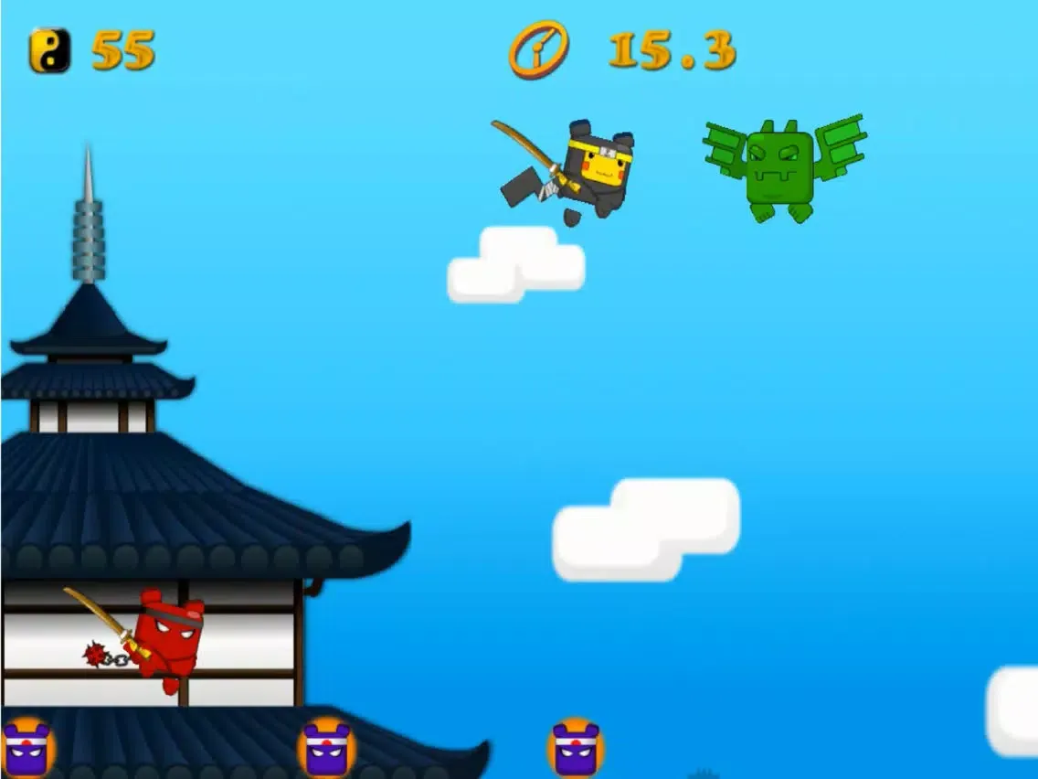 Cubemon Ninja School iPad 应用截图