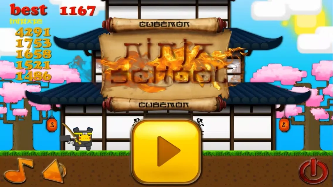 Cubemon Ninja School应用截图