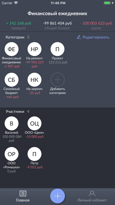Ежедневник Screenshots