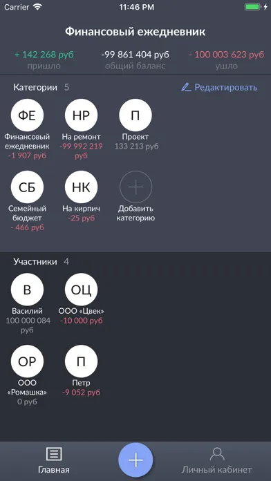 Ảnh chụp màn hình của Ежедневник