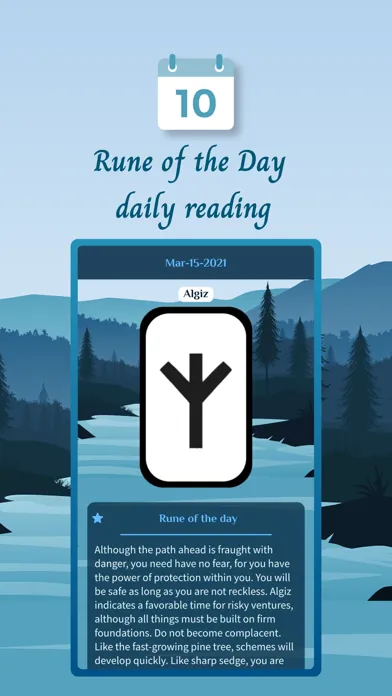 تصاویر Runes Daily Reading