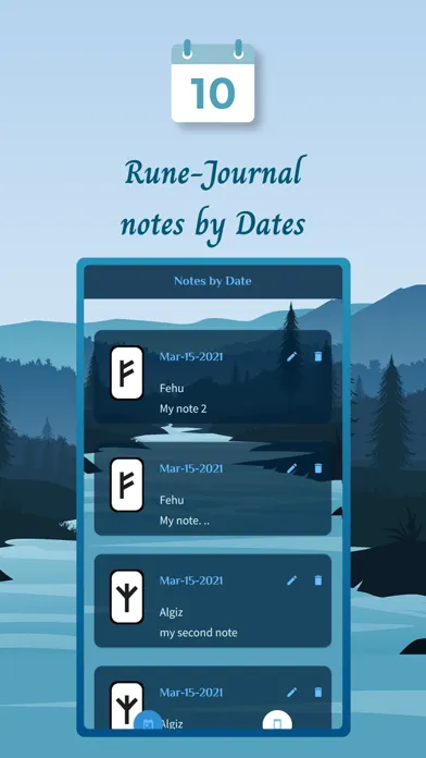 تصاویر Runes Daily Reading