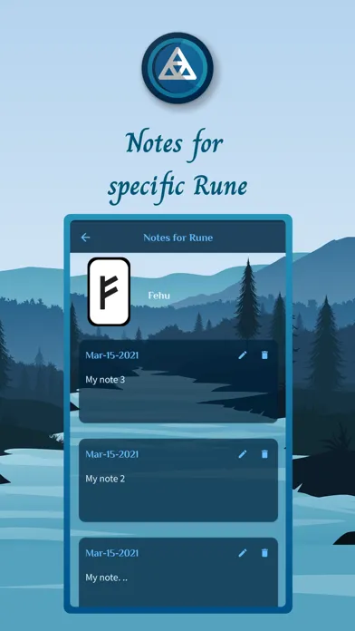 تصاویر Runes Daily Reading
