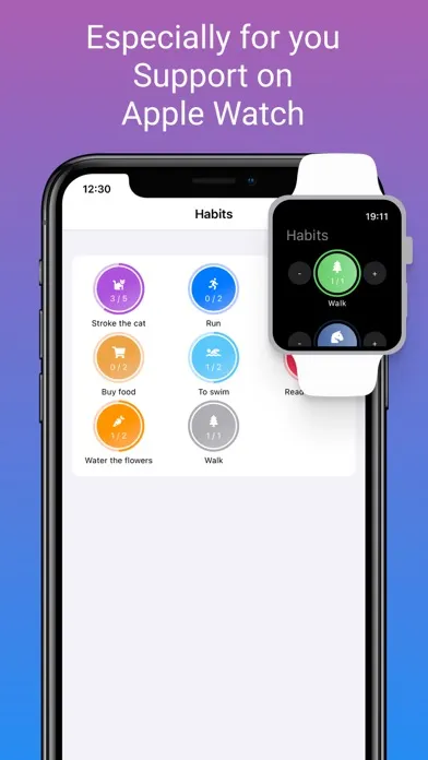 Screenshot di STEP — habit tacker
