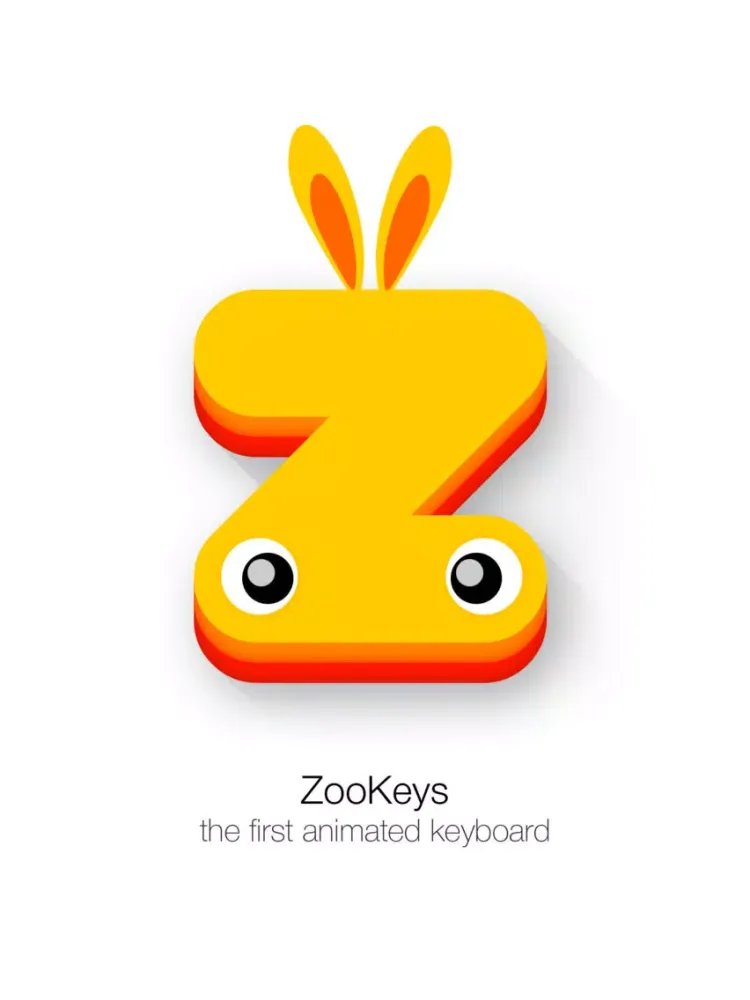 Скриншоты ZooKeys - First Animated Keyboard! iPad 