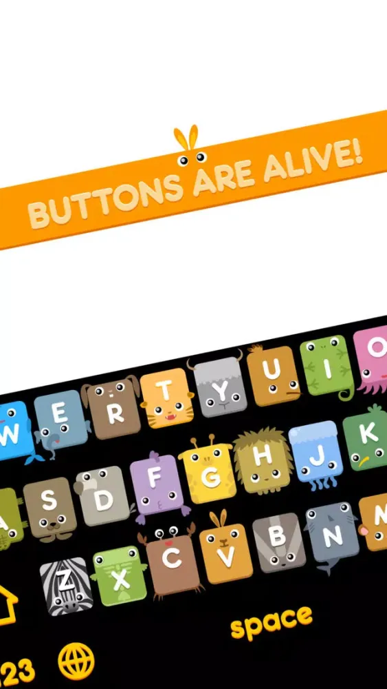 Скриншоты ZooKeys - First Animated Keyboard!
