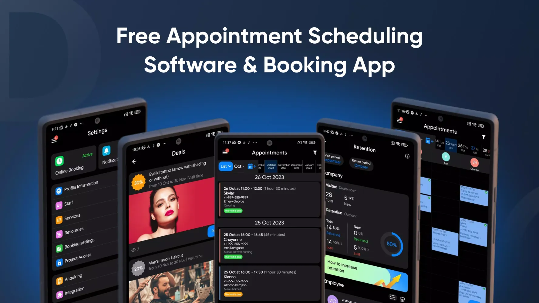 Appointments DIKIDI Screenshots