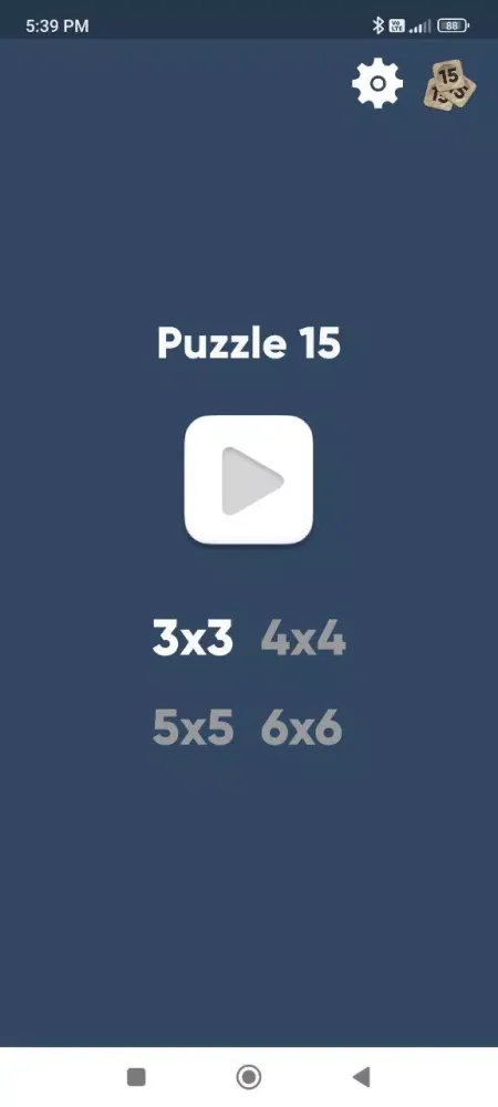 Zrzuty ekranu Puzzle 15