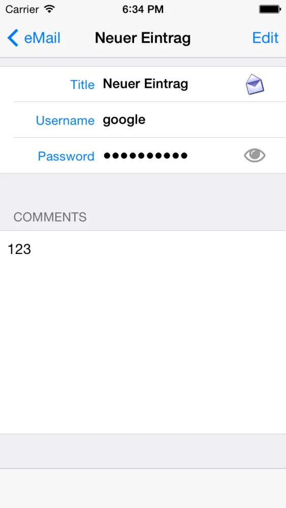 Key'n'Pass HD Free应用截图