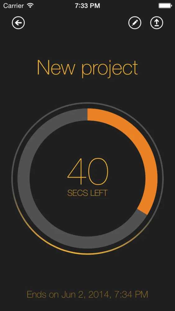 Time Left  - Quickly create one-time reminders on your iPhone, iPad or iPod Touch. HD Free应用截图