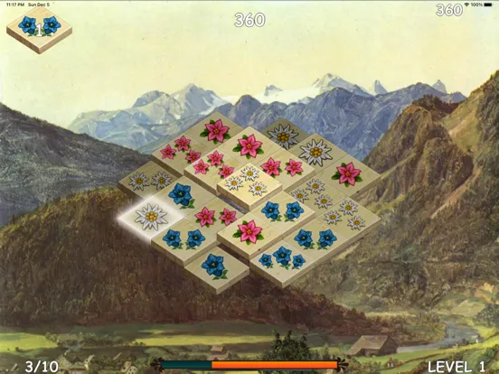 Captures d'écran de Mahjong: Alpine story HD iPad 