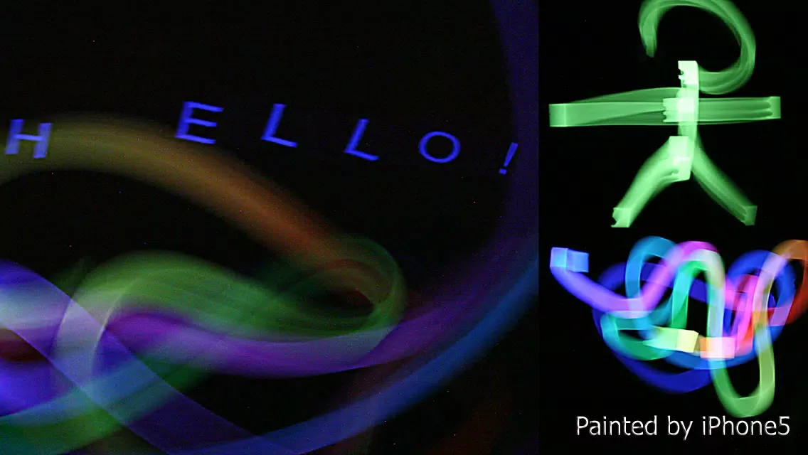 Скриншоты iFreezeLightFree: Draw the light!