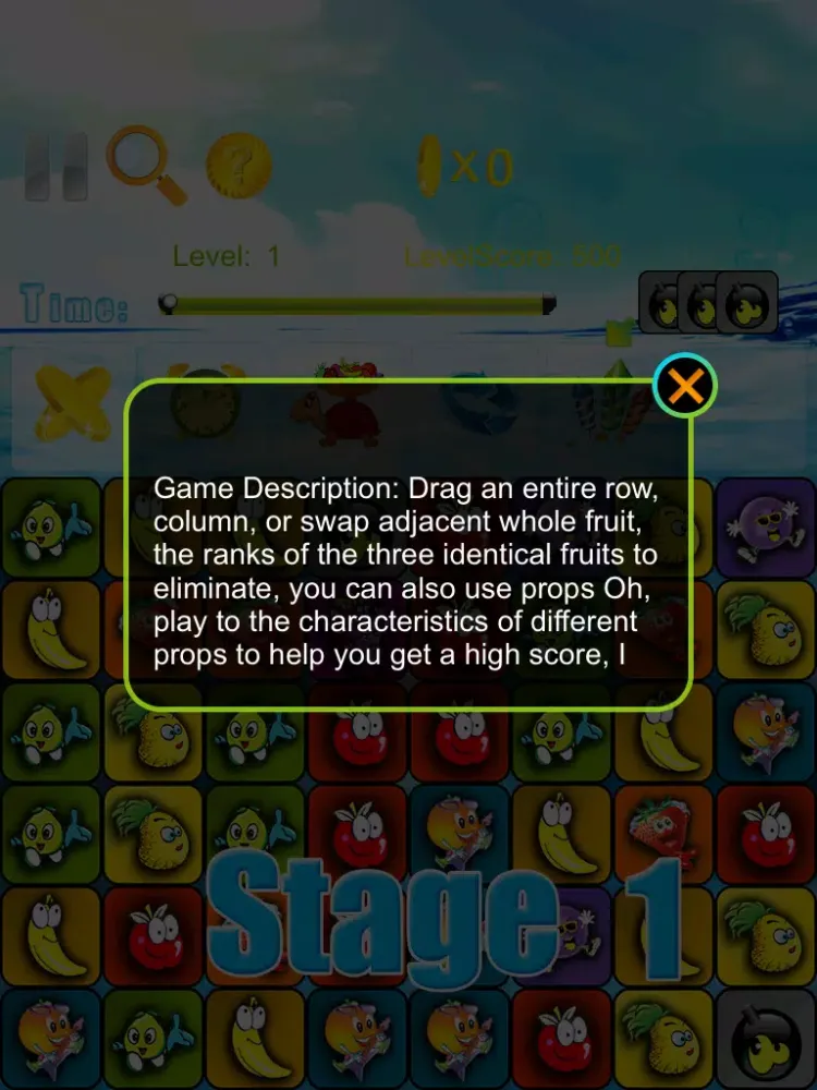 Captures d'écran de Fruits shooter game - simple logical game for all ages HD Free iPad 