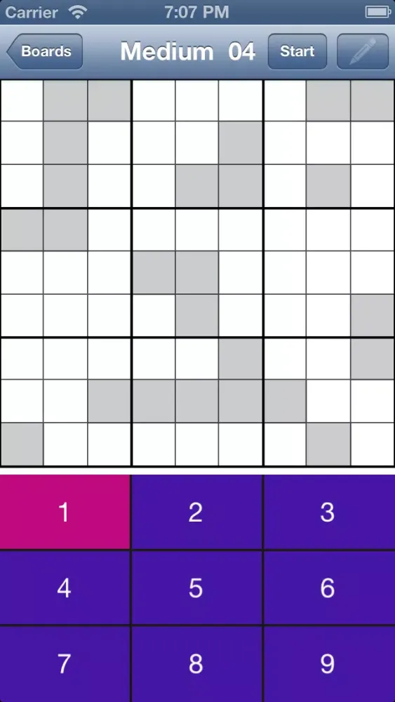Sudoku (Number Place) - a great way to train your brain and have fun. Free Screenshots