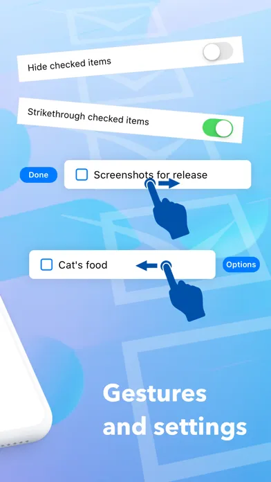 Capturas de tela do YourList - Checklist & To Do