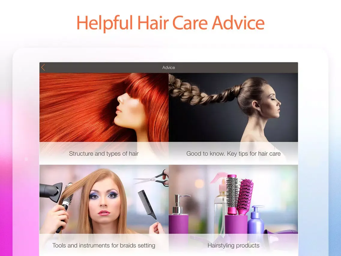 Zrzuty ekranu WOW Hairstyles! 400+ Braid Hair Tutorials for Girls and Ladies with Step-by-Step Photos iPad 