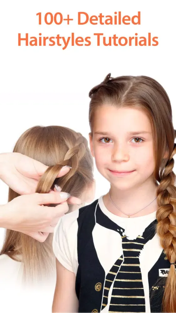 Tangkapan layar Wow Hairstyles for Girls and Young Ladies. 400+ Braid Hair Tutorials for Little Princesses with Step-by-Step Photos