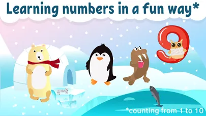 Tangkapan layar Learning numbers for kids 123