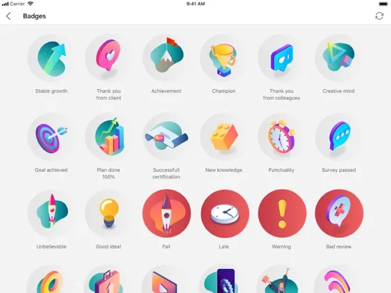 Ảnh chụp màn hình của SimplePRO iPad 