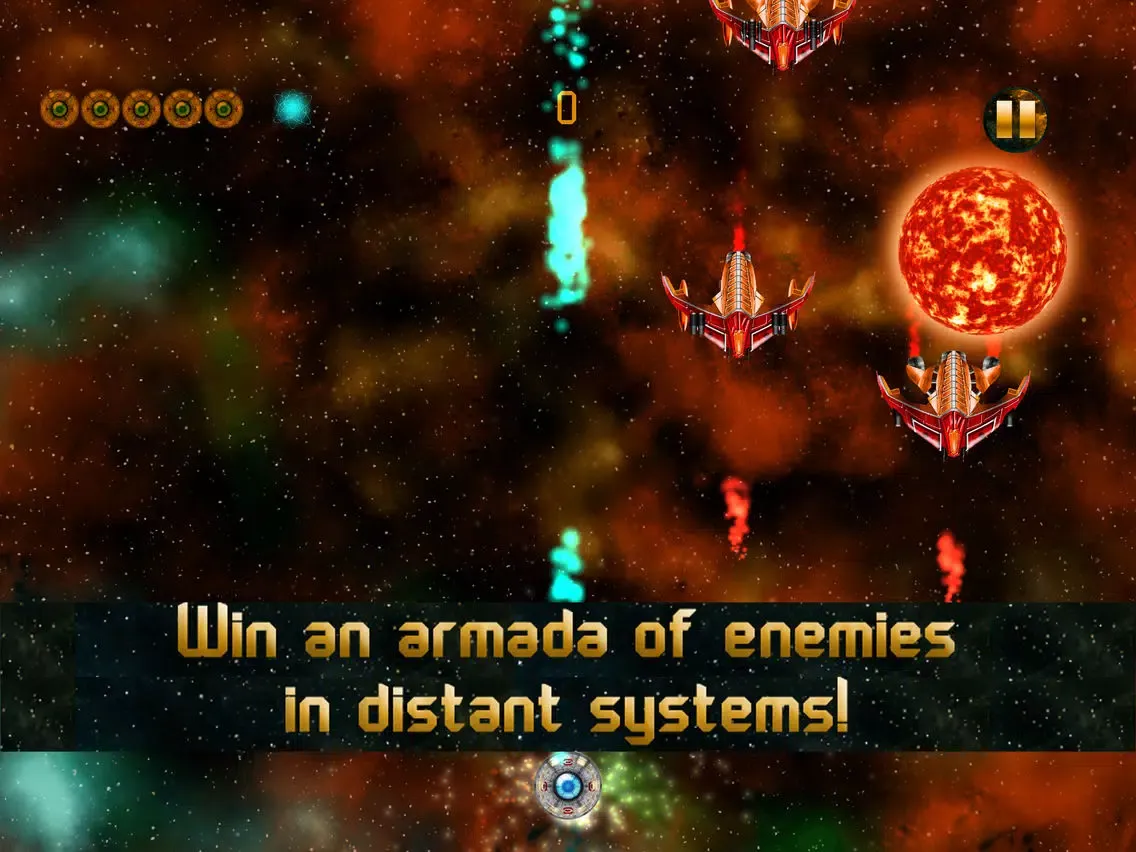 Capturas de tela do Haunt The Planet - infinite space battle iPad 