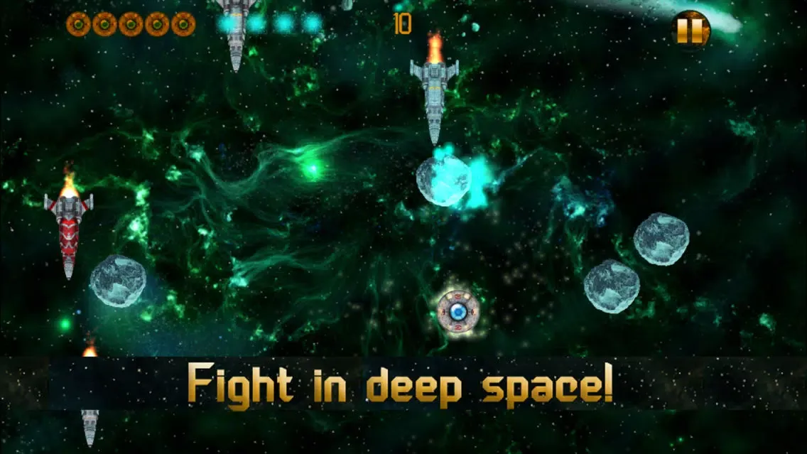 Capturas de tela do Haunt The Planet - infinite space battle