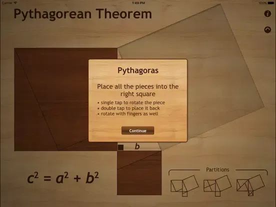Pythagoras HD iPad  স্ক্রিনশট