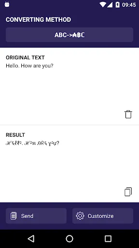 Screenshot di Text Converter