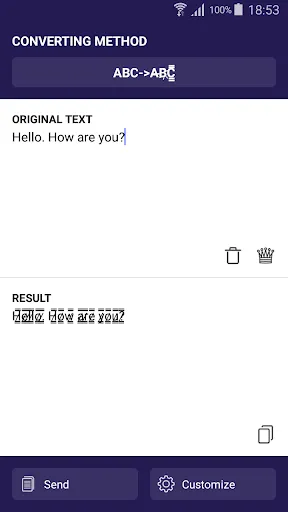 Screenshot di Text Converter
